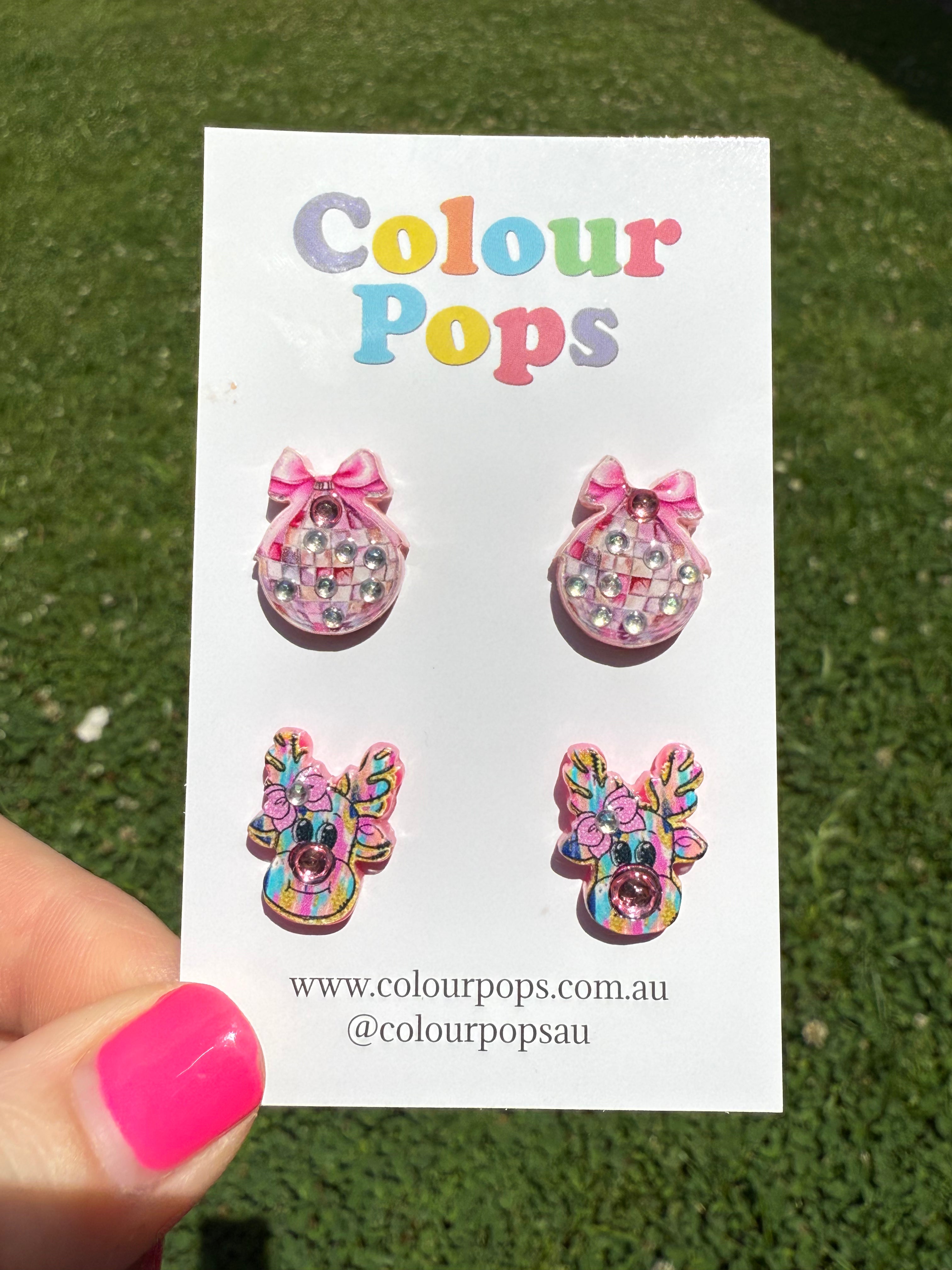 Pastel Party – Stud Duo Set